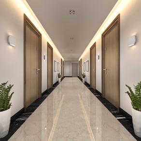 En virkelig hallway