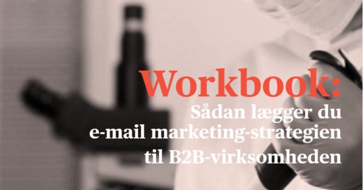 Workbook Sådan lægger du e-mail marketing-strategien til B2B virksomheden
